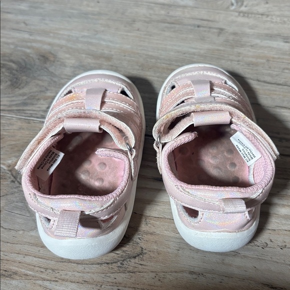 Stride Rite Blush Baby Walker Shoes Size 4 - Picture 3 of 9